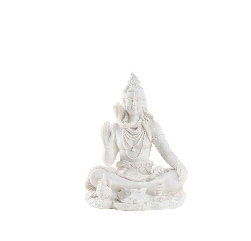 SIKAINI Buddhafigur (1 Stück, Wohnzimmer, Arbeitszimmer, Zen-Raum, Bürodekorationen), Hochwertiges Harz- oder Keramikmaterial, sorgfältig geschnitzt von SIKAINI