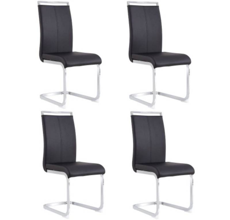 SIKAINI Bürostuhl A-DJ-N620--WF297883AAW (set, 1 St), Freischwinger, verchromtes Metallgestell von SIKAINI