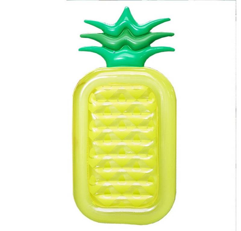 SIKAINI Luftmatratze Schwimminsel für Pool & Strand, (Hochwertiges Material Leicht & tragbar), Fruchtiges Design Viel Platz zum Entspannen von SIKAINI