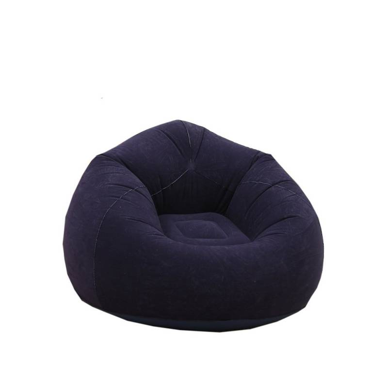 SIKAINI Luftsofa Aufblasbares beflocktes Loungesofa, (Schnell & einfach aufblasbar Robust & wasserdicht), Bequemes & ergonomisches Design Weiche beflockte Oberfläche von SIKAINI
