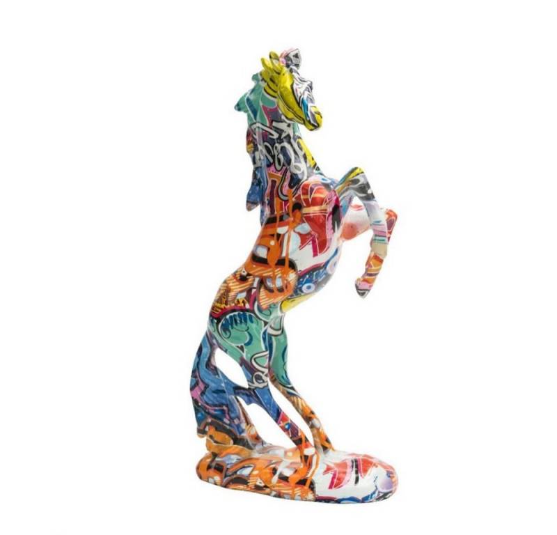 SIKAINI Skulptur (Gesten, Glückskatze, Pferdestatue, Wohnzimmer, Esszimmer, Büro, Laden, Ladendekoration), Hergestellt aus hochwertigem Harzmaterial mit exquisiter Verarbeitung von SIKAINI