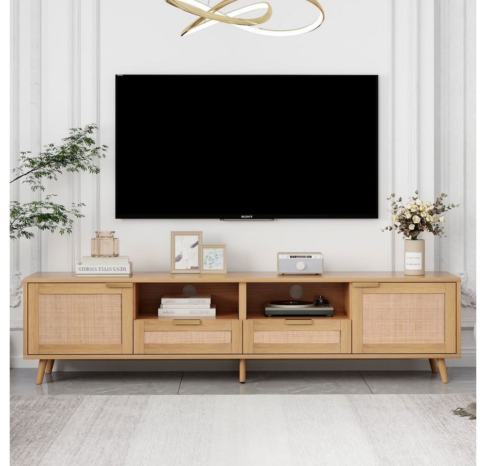 SIKAINI TV-Schrank (set, 1-St., 200*37*49cm) Stabiler TV-Ständer für stilvolle Wohnzimmer, TV-Konsolentisch von SIKAINI