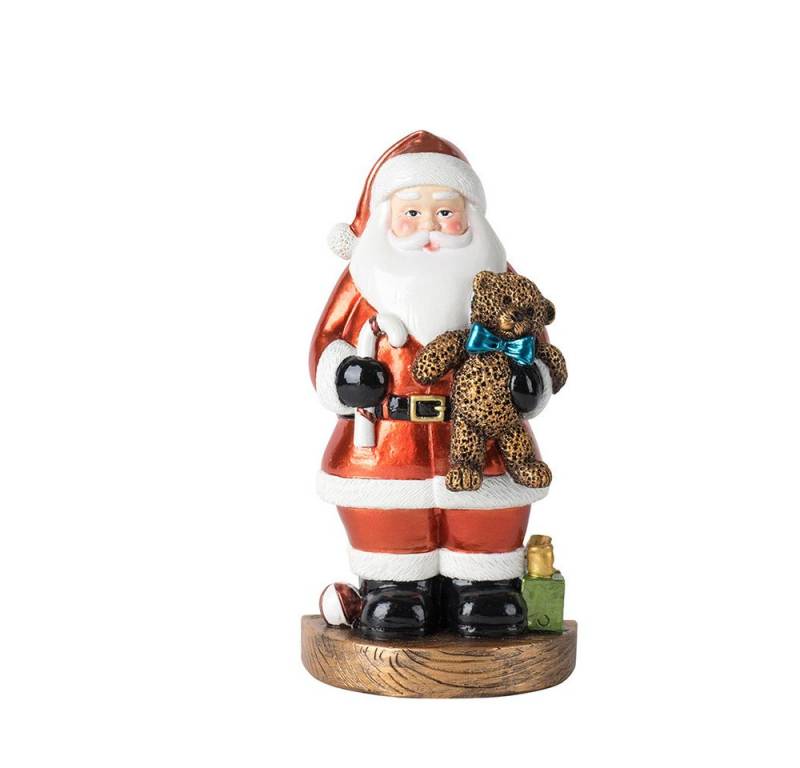 SIKAINI Weihnachtsfigur (Home-Office-Dekor, Weihnachtsmann dekorative Ornamente kreativer Heimurlaub), Weihnachtsgeschenk-Harz-Kunsthandwerksornamente von SIKAINI