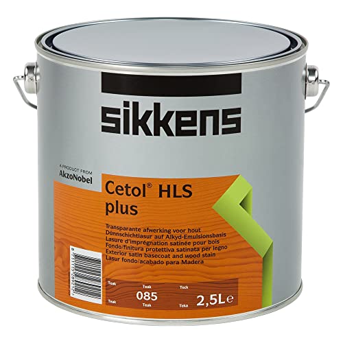 Sikkens Cetol HLS Plus Farbe, unterschiedliche Farben, 1 l, 2,5 l und 5 l Teak 2.5L Sikkens Cetol HLS Plus Farbe, unterschiedliche Farben, 1 l, 2,5 l und 5 l Teak 2.5L von Sikkens