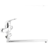 Siko S-Line Pro Badewannenarmatur zur Wandmontage, Hebel, 100 mm, Chrom (SIKOBSLPRO27210) von SIKO