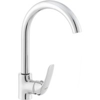 Siko S-Line Pro Küchenarmatur mit Dreharm, Standmontage, Chrom (SIKOBSLPRO280) von SIKO