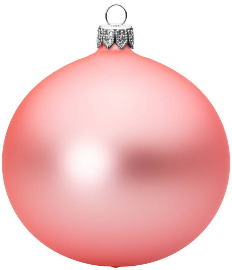 SIKORA Christbaumschmuck traditionelle Premium Kugeln Essentials aus Glas Matt von SIKORA