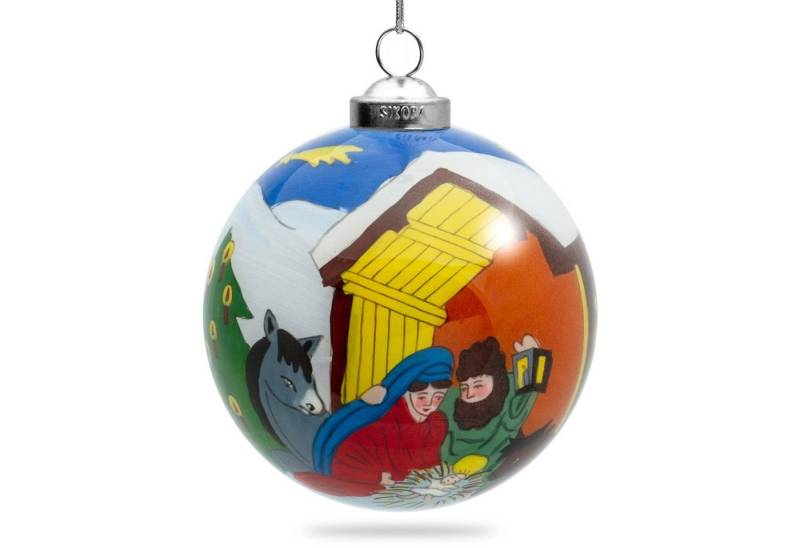SIKORA Christbaumschmuck SIKORA K08-11 Jesu Geburt Glaskugel Weihnachtskugel Innenglasmalerei D: 7,5 cm SIKORA Christbaumschmuck SIKORA K08-11 Jesu Geburt Glaskugel Weihnachtskugel Innenglasmalerei D: 7,5 cm von SIKORA