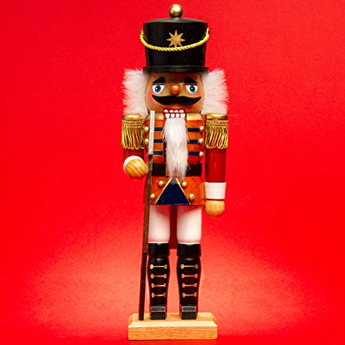 SIKORA NK-H Deko Nussknacker Figur aus Holz Verschiedene Motive 2 Größen, Größe:Höhe ca. 34 cm, Farbe/Modell:H02 Soldat SIKORA NK-H Deko Nussknacker Figur aus Holz Verschiedene Motive 2 Größen, Größe:Höhe ca. 34 cm, Farbe/Modell:H02 Soldat von SIKORA
