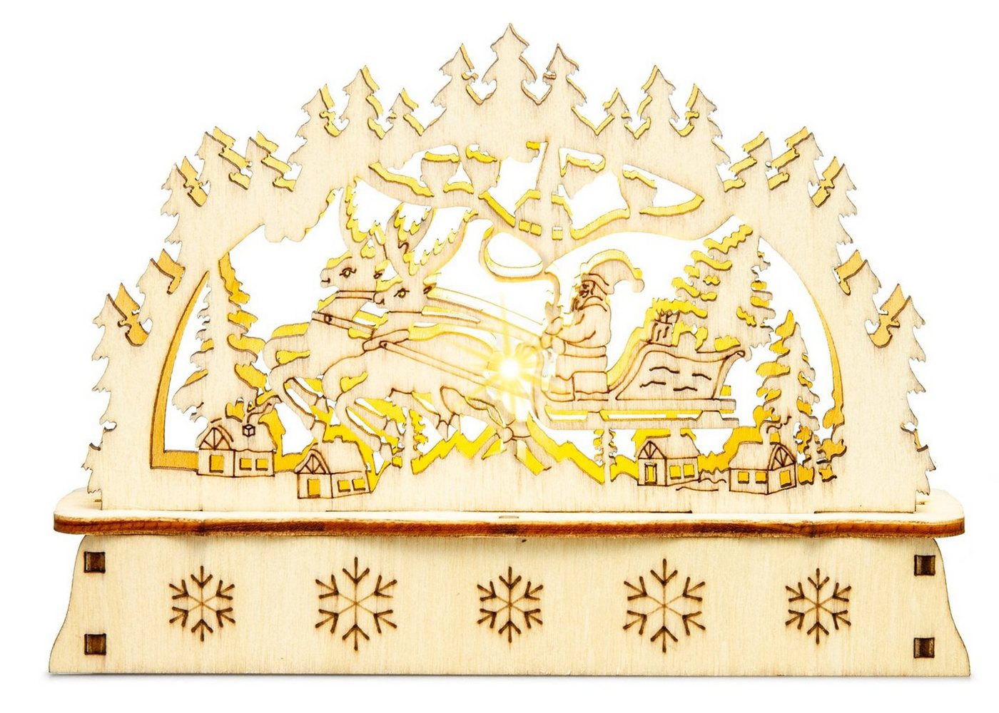 SIKORA Schwibbogen LB-MINI aus Holz mit LED Beleuchtung - viele Motive von SIKORA