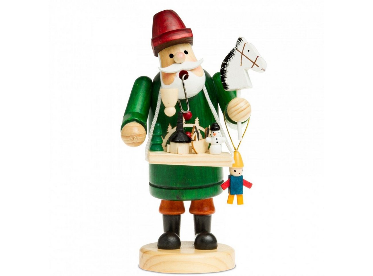 SIKORA Weihnachtsfigur RM-A Räuchermännchen aus Holz 3 Größen verschiedene Motive von SIKORA