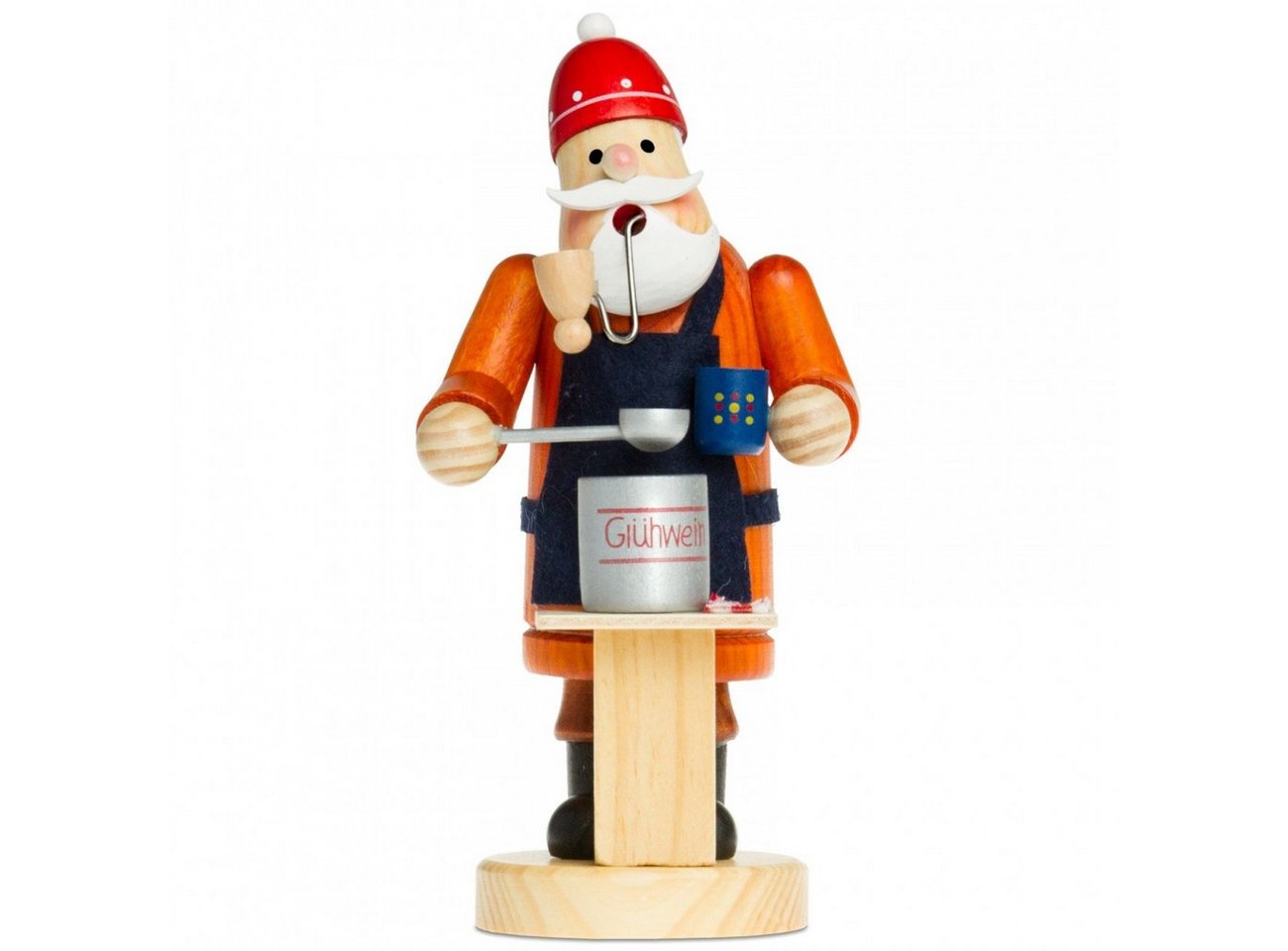 SIKORA Weihnachtsfigur RM-A Räuchermännchen aus Holz 3 Größen verschiedene Motive von SIKORA