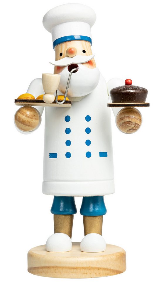 SIKORA Weihnachtsfigur RM-A Räuchermännchen aus Holz 3 Größen verschiedene Motive von SIKORA