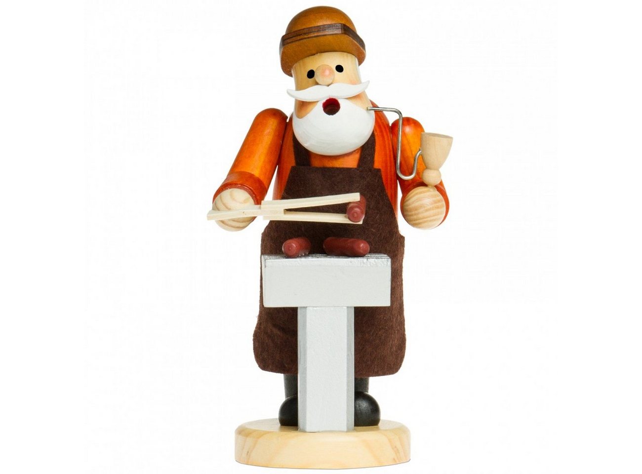 SIKORA Weihnachtsfigur RM-A Räuchermännchen aus Holz 3 Größen verschiedene Motive von SIKORA