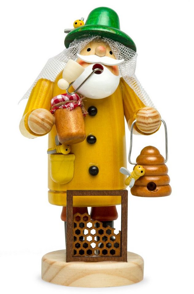 SIKORA Weihnachtsfigur RM-A Räuchermännchen aus Holz 3 Größen verschiedene Motive von SIKORA