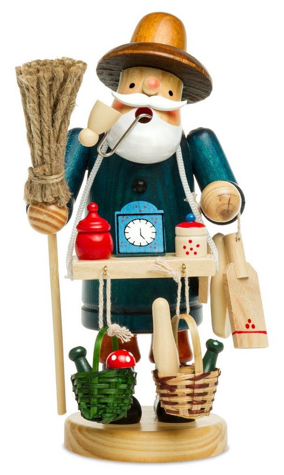 SIKORA Weihnachtsfigur RM-A Räuchermännchen aus Holz 3 Größen verschiedene Motive von SIKORA