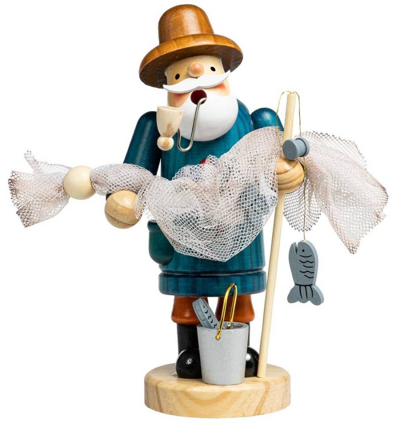 SIKORA Weihnachtsfigur RM-A Räuchermännchen aus Holz 3 Größen verschiedene Motive von SIKORA