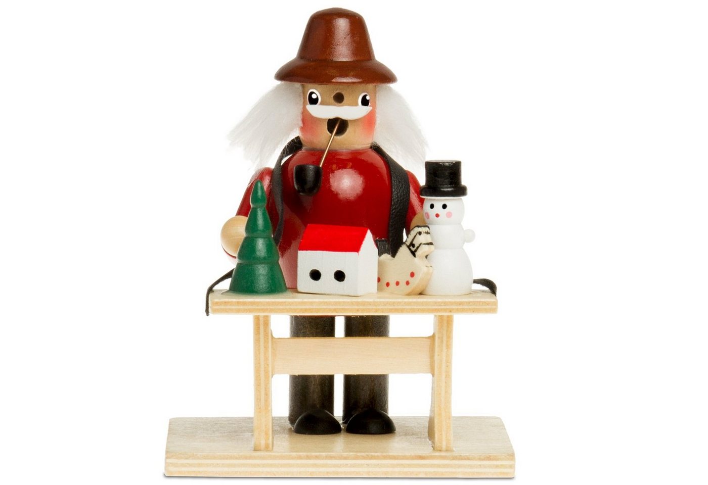 SIKORA Weihnachtsfigur RM-C Räuchermännchen aus Holz verschiedene Motive von SIKORA