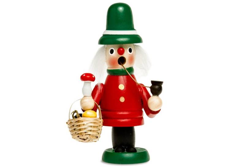 SIKORA Weihnachtsfigur RM-G Mini Räuchermännchen aus Holz von SIKORA