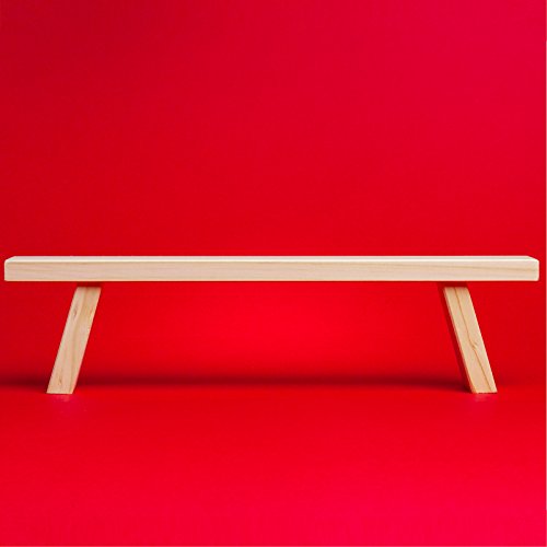 Sikora B2 einfache Holz Schwibbogenbank Schwibbogen Erhöhung L: 44 cm von SIKORA