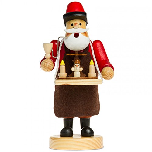 Sikora RM-A Räuchermännchen aus Holz 3 Größen Verschiedene Motive, Farbe/Modell:A17 rot - Pyramidenbauer, Höhe in cm:Höhe ca. 19.5 cm Sikora RM-A Räuchermännchen aus Holz 3 Größen Verschiedene Motive, Farbe/Modell:A17 rot - Pyramidenbauer, Höhe in cm:Höhe ca. 19.5 cm von SIKORA