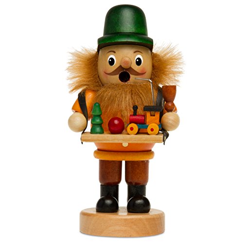 Sikora RM-B Räuchermännchen aus Holz Verschiedene Motive, Größe:Höhe ca. 16 cm, Farbe/Modell:B13 gelb - Spielzeughändler von SIKORA