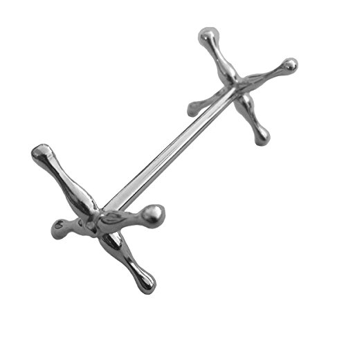SILBERKANNE Besteckbänkchen Messerbänkchen Besteckablage L 7 cm Silber 925 Sterling in Premium Verarbeitung von SILBERKANNE