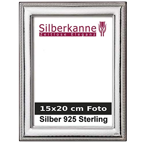 SILBERKANNE Bilderrahmen Ancona Fotos 15x20 cm mit Holzrücken Silber 925 Sterling in Top Verarbeitung SILBERKANNE Bilderrahmen Ancona Fotos 15x20 cm mit Holzrücken Silber 925 Sterling in Top Verarbeitung von SILBERKANNE