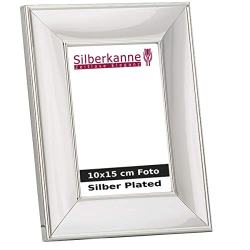 SILBERKANNE Bilderrahmen Passau 10x15 cm Foto Silber Plated versilbert in Premium Verbeitung SILBERKANNE Bilderrahmen Passau 10x15 cm Foto Silber Plated versilbert in Premium Verbeitung von SILBERKANNE