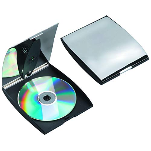 SILBERKANNE CD Box Hülle für 2 CD 15x13x2 cm Silber Plated versilbert in Premium Verarbeitung von SILBERKANNE