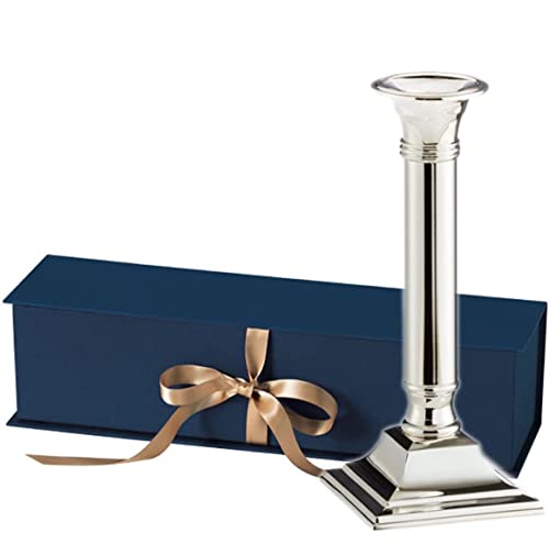 SILBERKANNE Kerzenleuchter Kerzenhalter Kerzenständer Stuttgart H 15cm Premium Silber Plated edel versilbert in Top Verarbeitung. Fertig zum verschenken mit schicker Geschenkverpackung SILBERKANNE Kerzenleuchter Kerzenhalter Kerzenständer Stuttgart H 15cm Premium Silber Plated edel versilbert in Top Verarbeitung. Fertig zum verschenken mit schicker Geschenkverpackung von SILBERKANNE