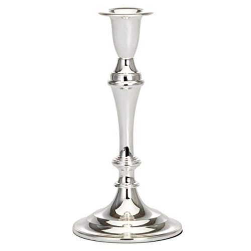 SILBERKANNE Kerzenleuchter Peguera H 21,5 cm Premium Silber Plated edel versilbert in Top Verarbeitung. Fertig zum verschenken mit schicker Geschenkverpackung von SILBERKANNE