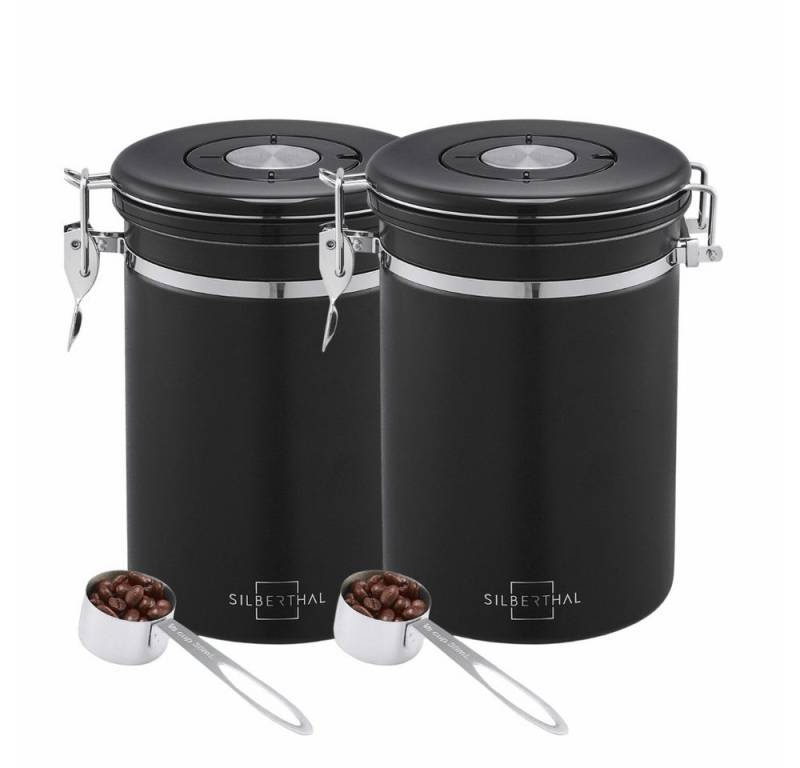 SILBERTHAL Kaffeedose 500g luftdicht, (2-tlg) von SILBERTHAL