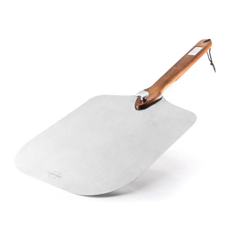 SILBERTHAL Pizzaschieber Edelstahl Ø 30 cm, klappbar, rostfreier Edelstahl von SILBERTHAL