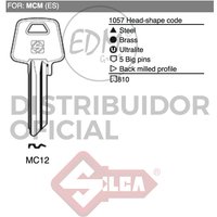 Silca - E3/12012 llave acero MC12 mcm von SILCA