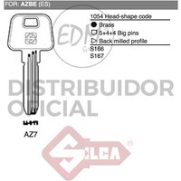 Silca - E3/12041 llave laton AZ7 azbe von SILCA