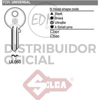 E3/12061 Llave Acero Ul060 Universal von SILCA