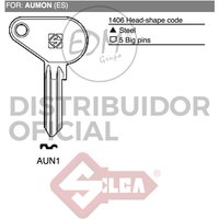 Silca - E3/12073 llave acero AUN1 aumon von SILCA