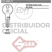 Silca - E3/12076 llave acero SSO2 siso von SILCA