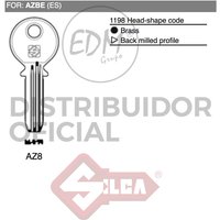 Silca - E3/12079 llave laton AZ8 azbe von SILCA