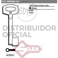 Silca - E3/12097 llave doble pala 6ORG1 orengo von SILCA