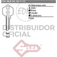 Silca - E3/12119 llave acero YA7 yale von SILCA