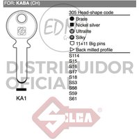 Silca - E3/12136 llave laton KA1 kaba von SILCA