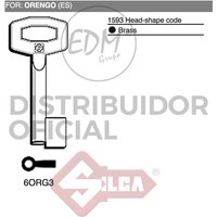 Silca - E3/12177 llave de gorjas laton 6ORG3 orengo von SILCA