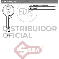 Silca - E3/12189 llave acero IF8 ifam von SILCA