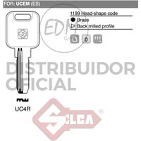 Silca - E3/12243 llave laton UC4R ucem von SILCA