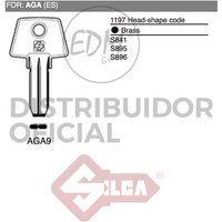 Silca - E3/12245 llave laton AGA9 aga von SILCA