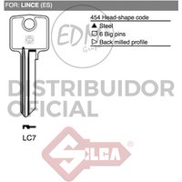 Silca - E3/12337 llave acero LC7 lince von SILCA