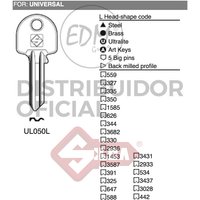 Silca - E3/12343 llave acero UL050L universal von SILCA