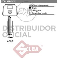 Silca - E3/12431 llave laton AZ6R azbe von SILCA